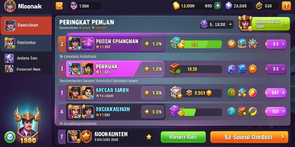 Tampilan antarmuka yang ramah pengguna.