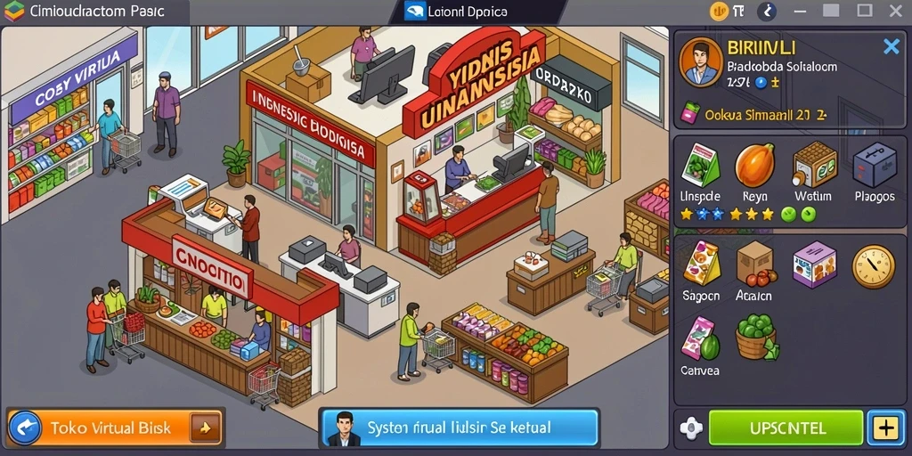 Tampilan antarmuka yang modern dan menarik.