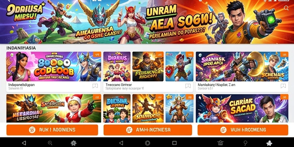 Tampilan antarmuka yang menarik dan user-friendly.