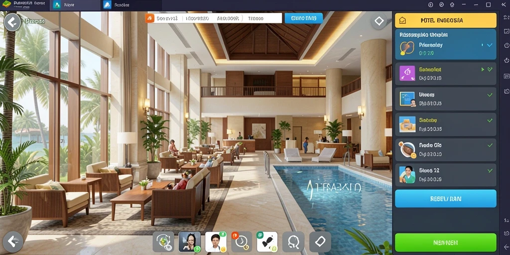 Screenshot menunjukkan tampilan antarmuka yang menarik.