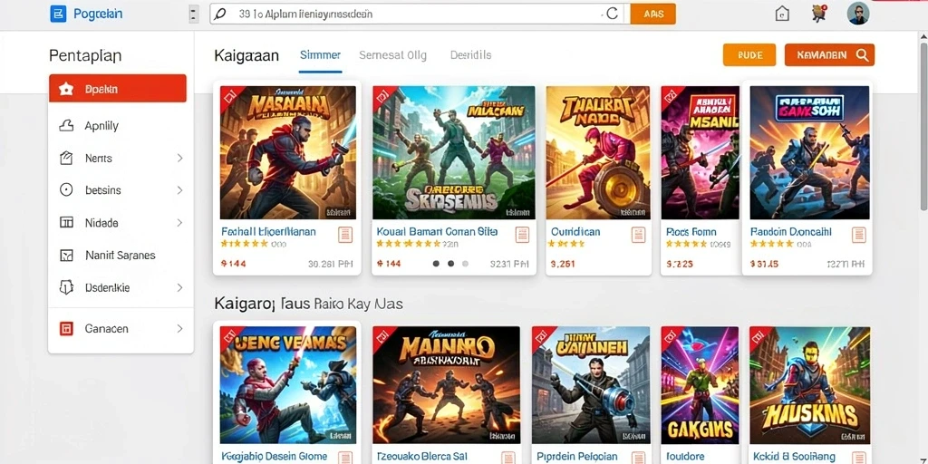 Gameplay seru dengan grafik berkualitas tinggi.