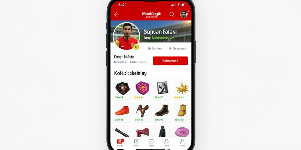 Tampilan menu utama yang menarik dan intuitif.