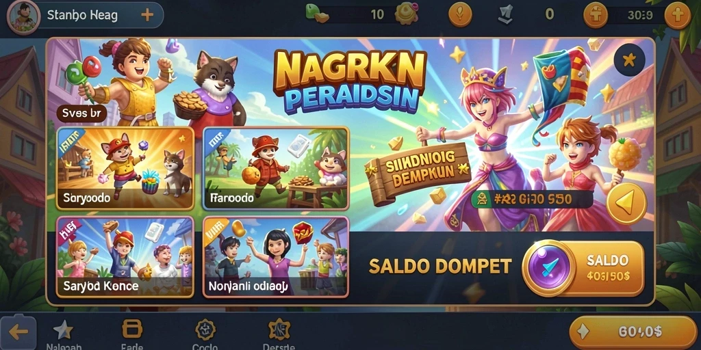 Tampilan antarmuka yang user-friendly dan intuitif.