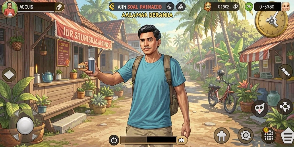 Tampilan grafik yang memukau dan karakter yang beragam.