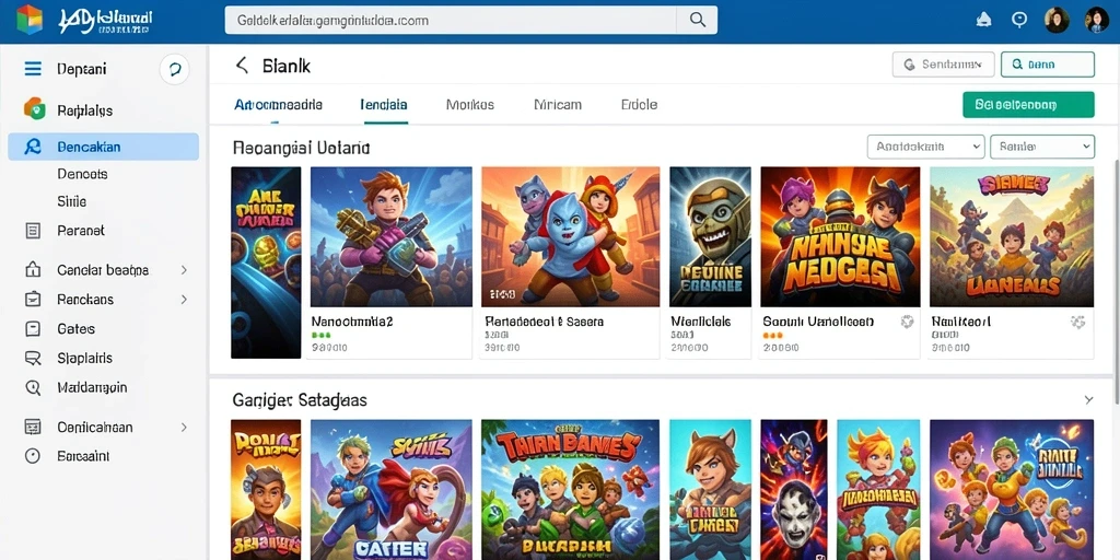 Tampilan antarmuka yang menarik dan mudah dinavigasi.