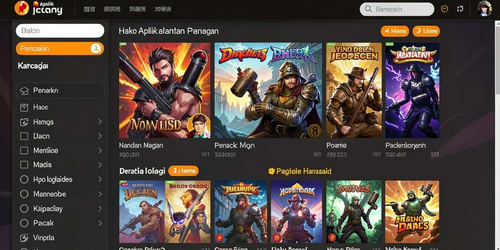 Tampilan antarmuka yang bersih dan modern.