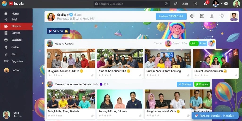Tampilan awal yang menawan dan mudah dinavigasi.