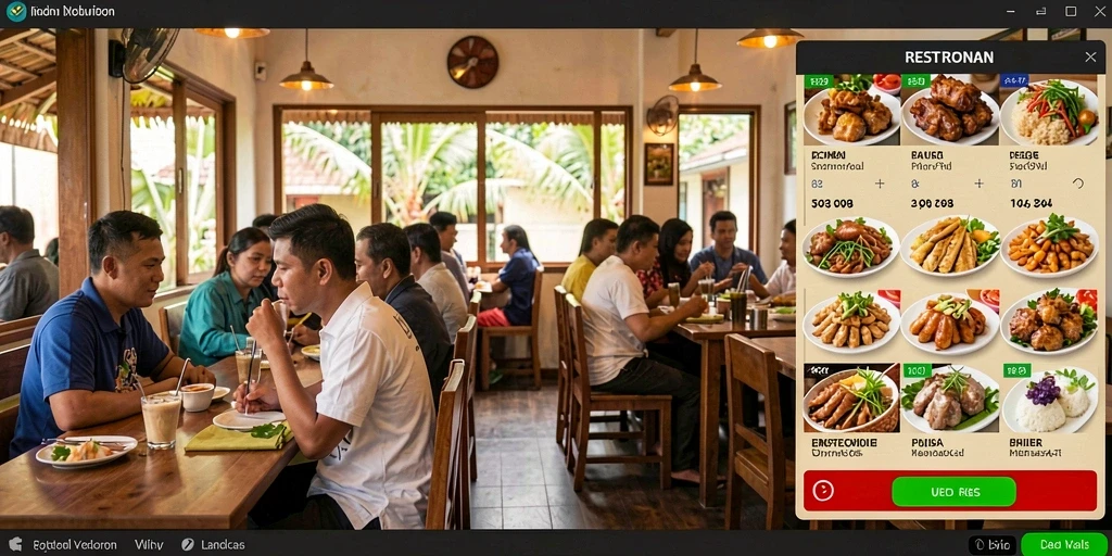 Tampilan antarmuka yang user-friendly.