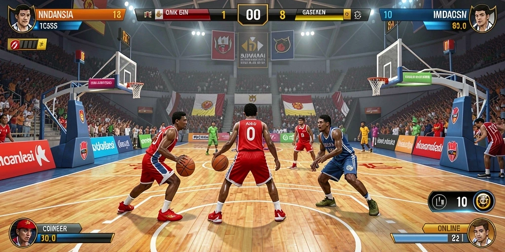 Tampilan awal game yang menakjubkan dan menarik perhatian.