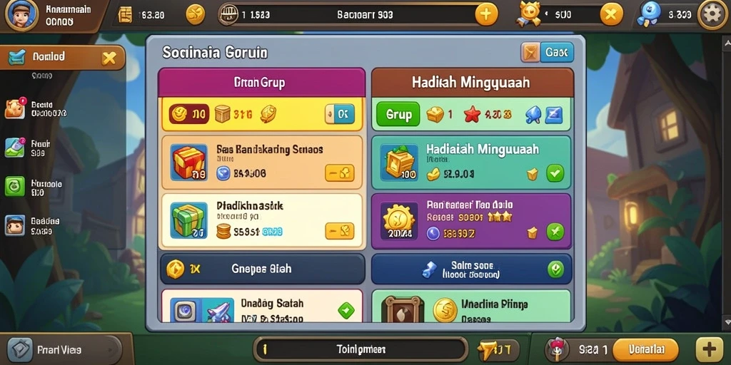Tampilan antarmuka yang menarik dan intuitif.