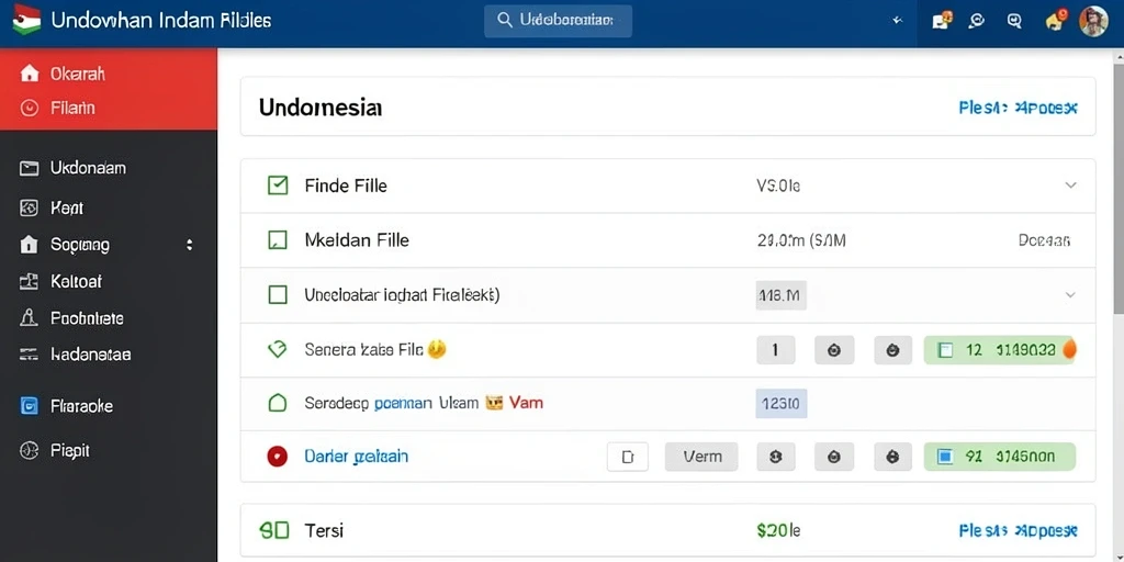 Tampilan antarmuka yang user-friendly.