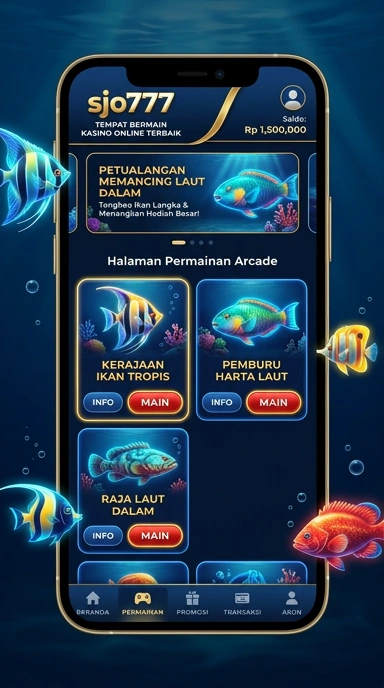 Cuplikan layar menu unduhan sjo777 untuk perangkat Android